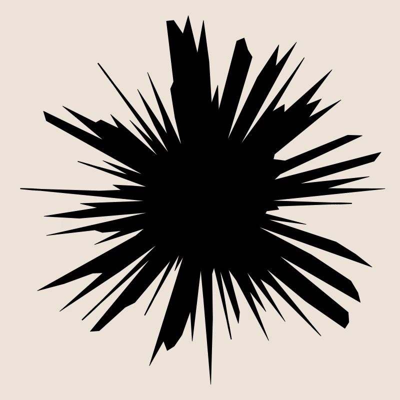 Conception de blast explosion destruction