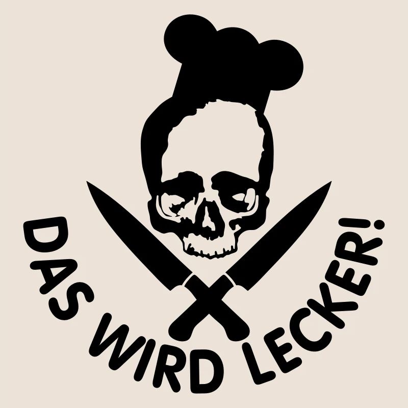 lecker kochen / kochen / lecker / skull