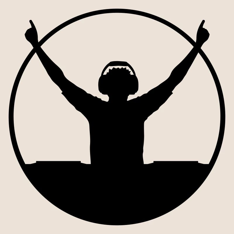 Ring DJ silhouette