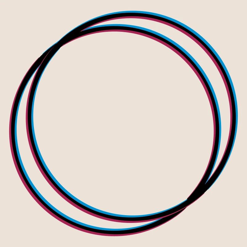 2 circles 3D