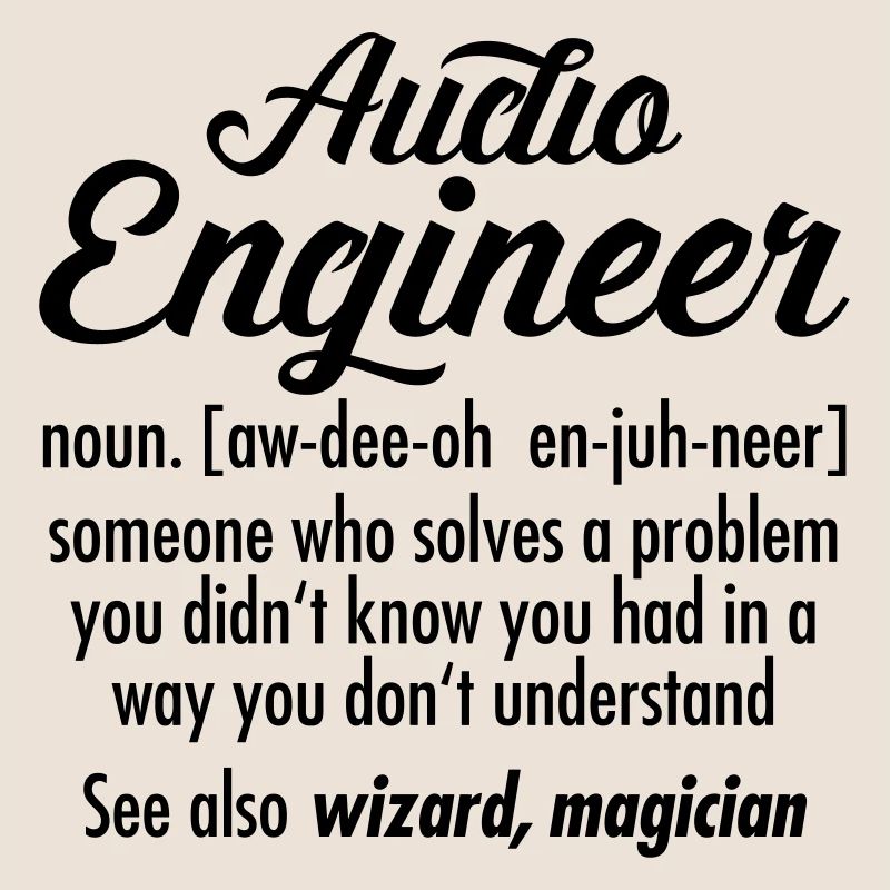 Audio Engineer - Definition