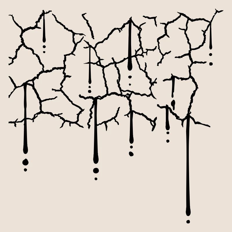 Drops Cracks Pattern Texture