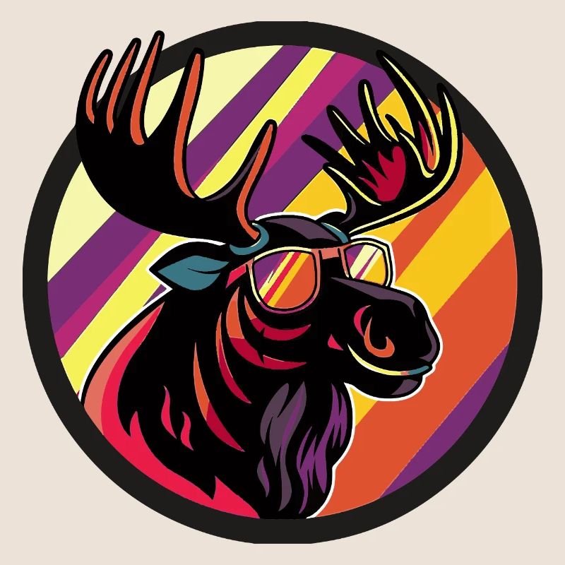 Moose Comic Cool