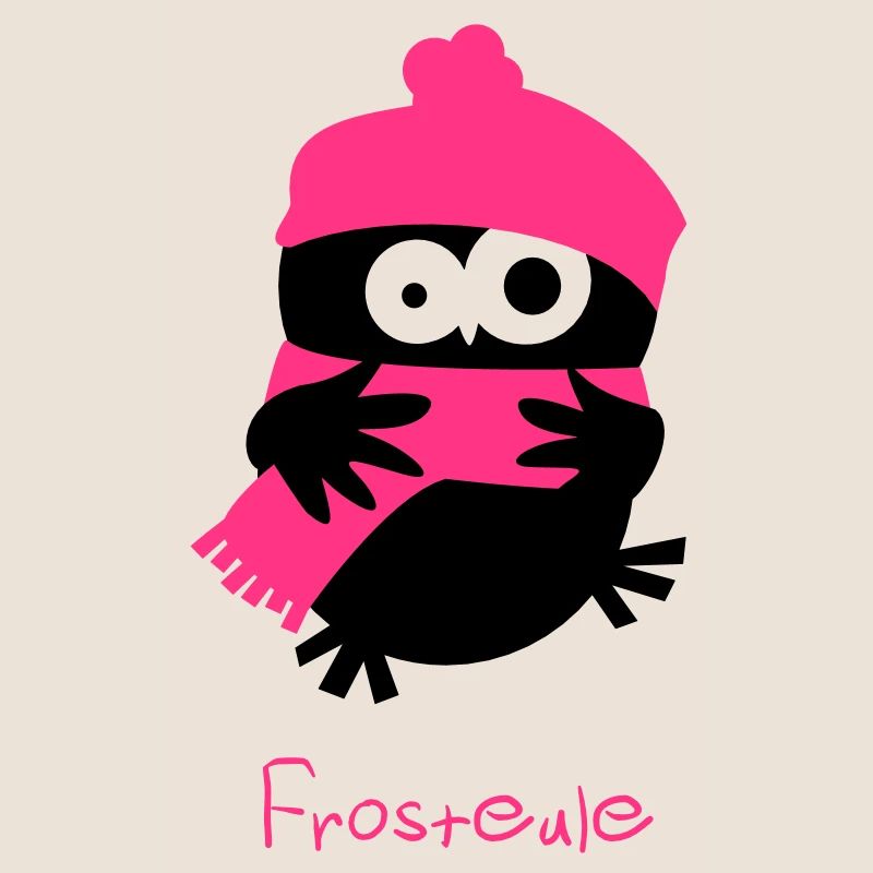 Eine Eule // Frosteule
