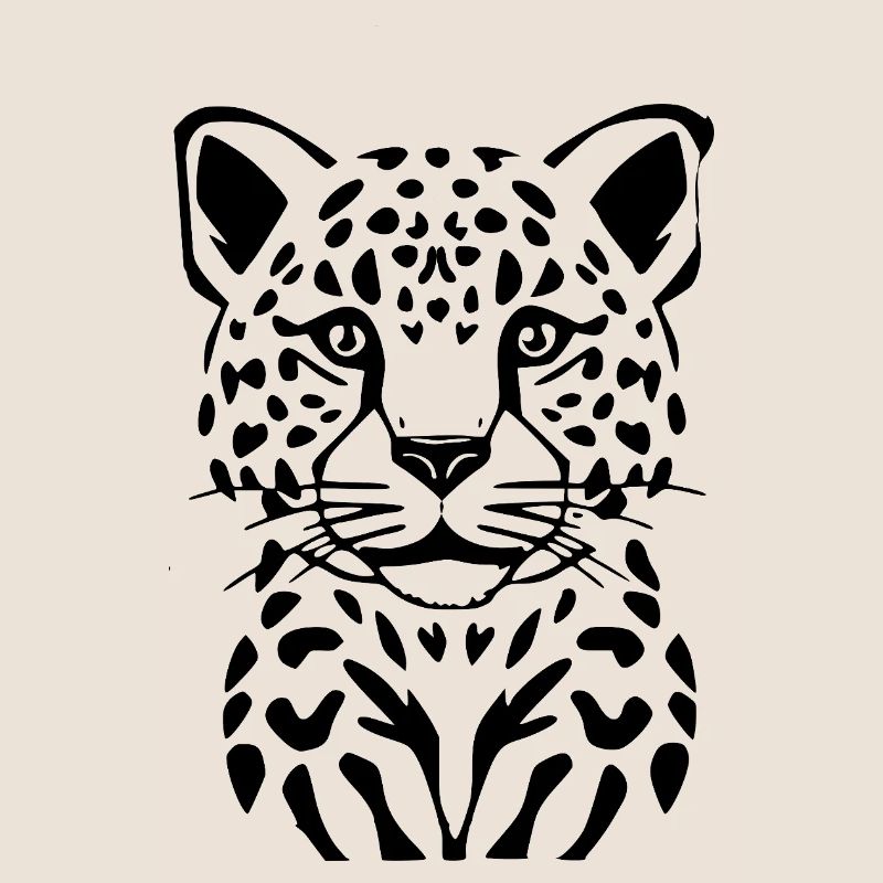 Leopard Black Black Leopard