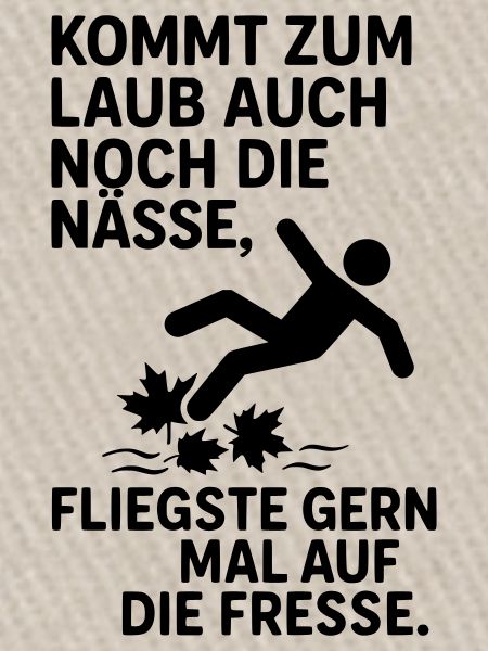 laub nässe herbst spruch