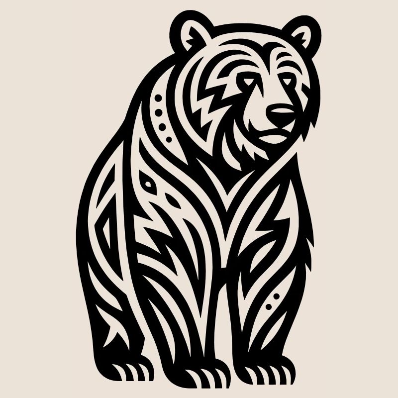 Just a Black Bear #2 / JustN-imal