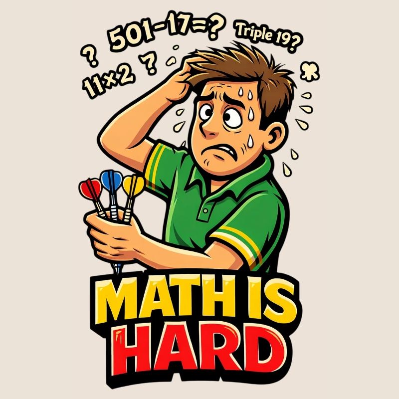 Les maths, c’est des fléchettes difficiles