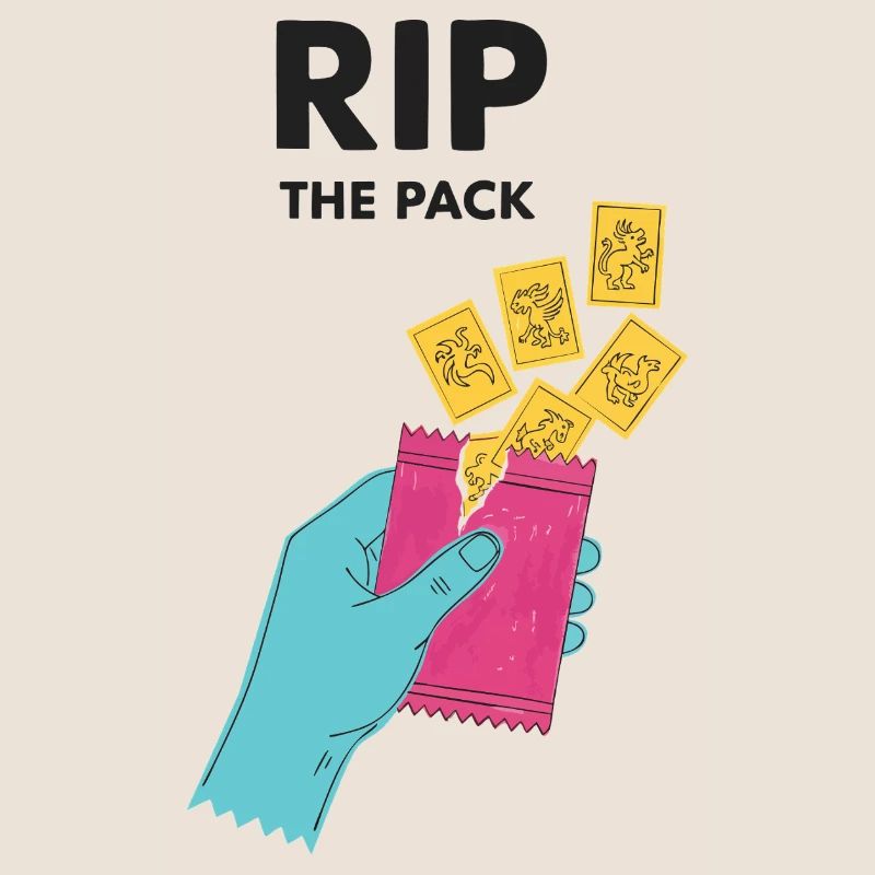 Rip The Pack Sammelkarten-Booster-Pack-Ripping
