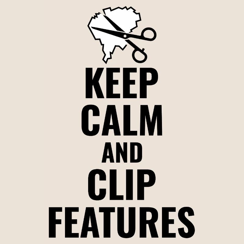 GIS Mapping Data Clip Features Spatial Geoinfo