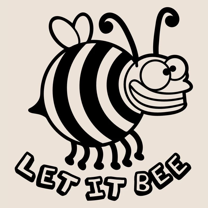 Thick crazy bee let it bee