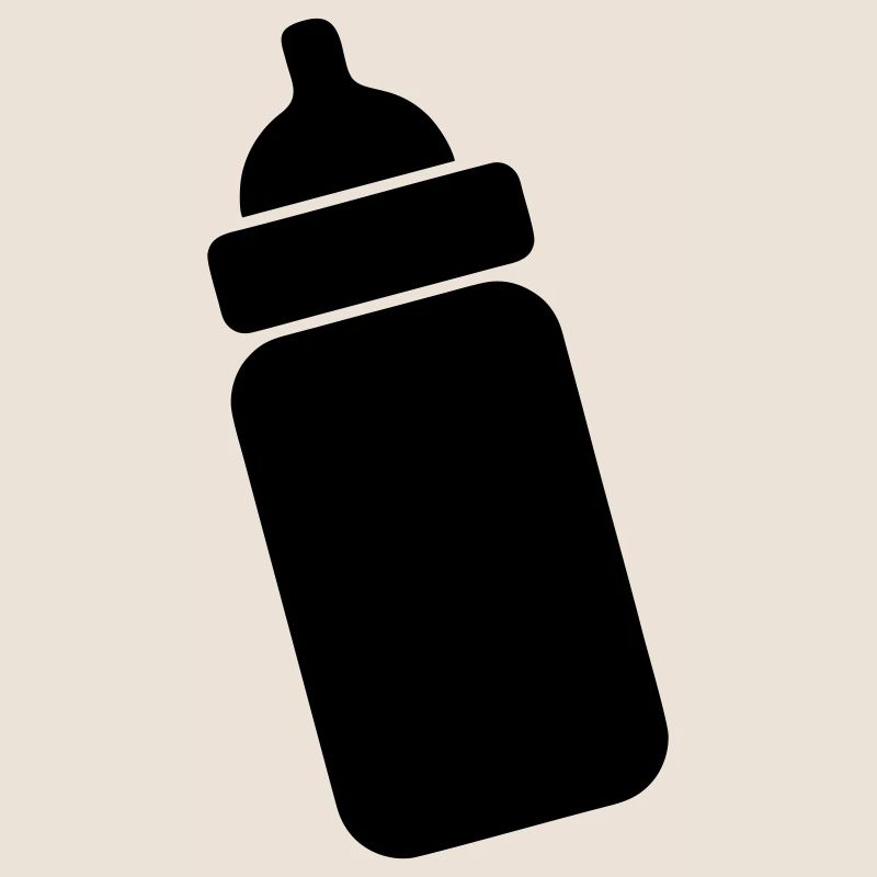 Image de teinte transparente du biberon