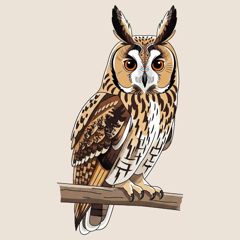 Waldohreule Eule Asio Otus