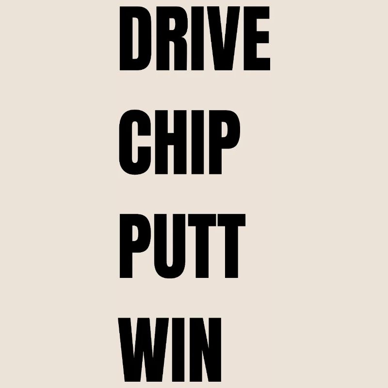 Golf Drive Chip Putt Win