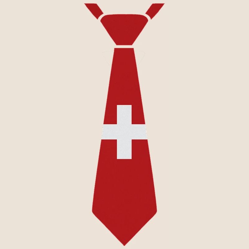 Cravate suisse – Conception du drapeau