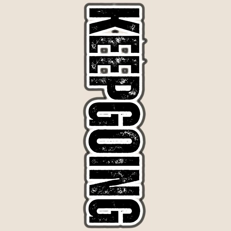 KEEP GOING – Modèle vertical de motivation