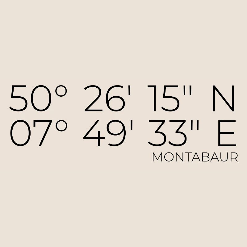 Coordinates Montabaur