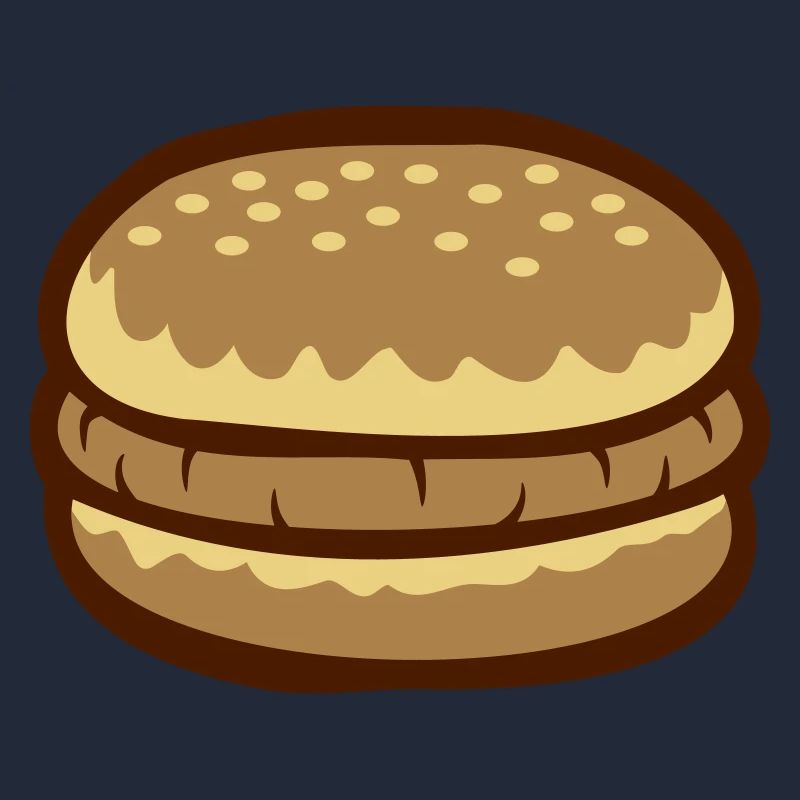 Burger Comic Cheeseburger