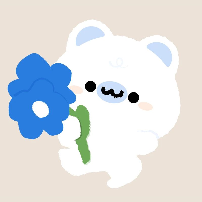 Romantischer Eisbär