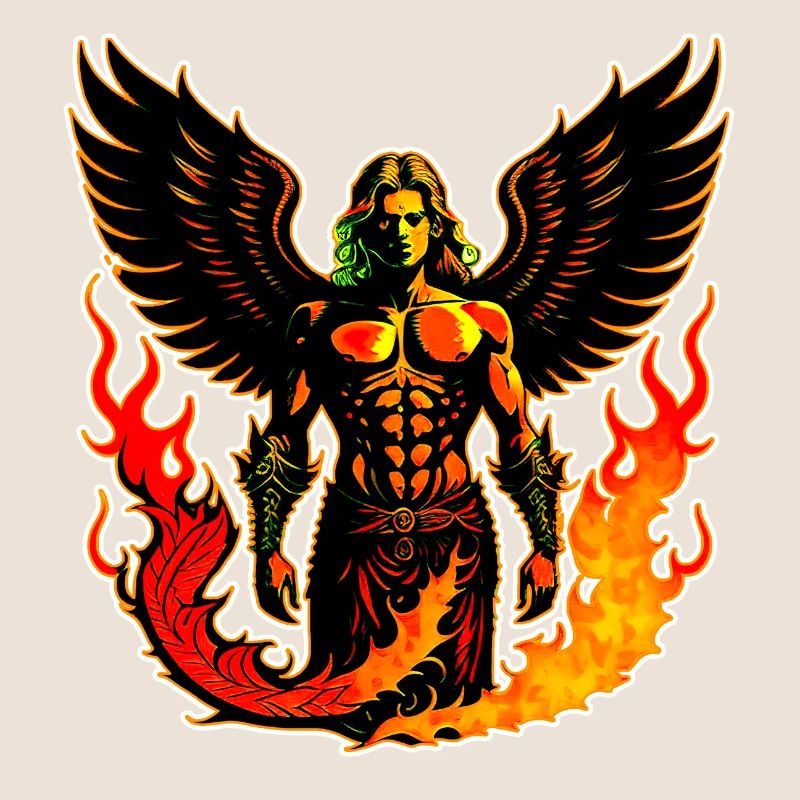 Angels on fire