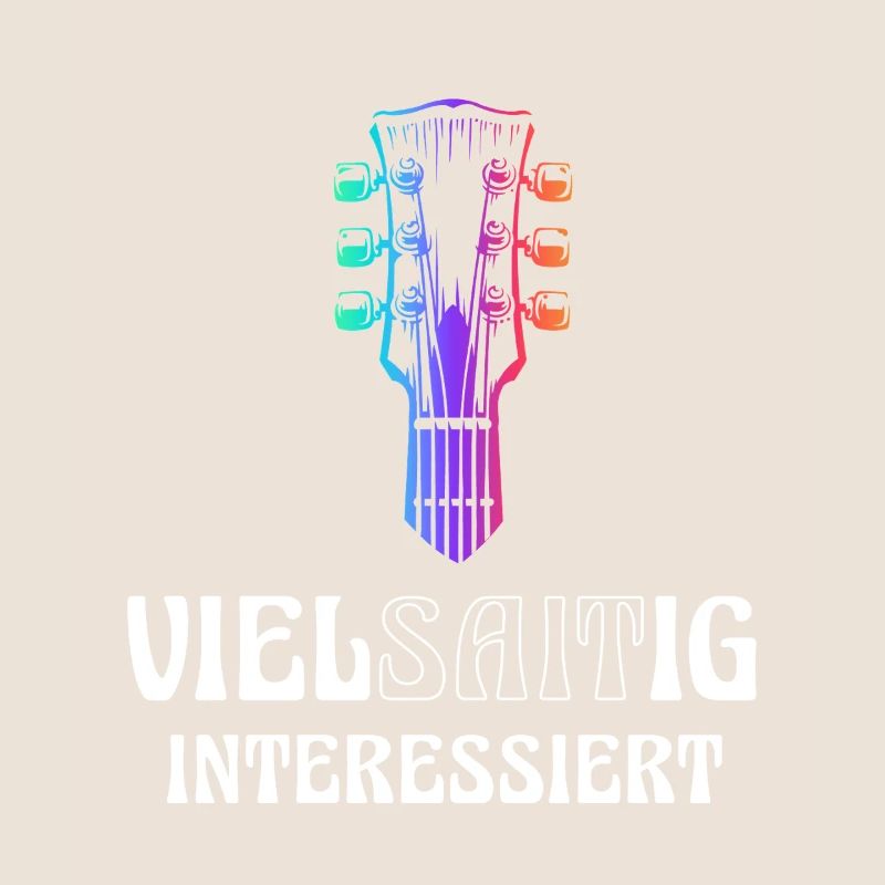 Guitar multi-stringed interested