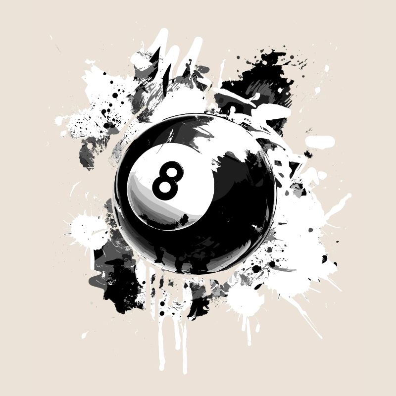 Creative Billiard 8-Ball Design