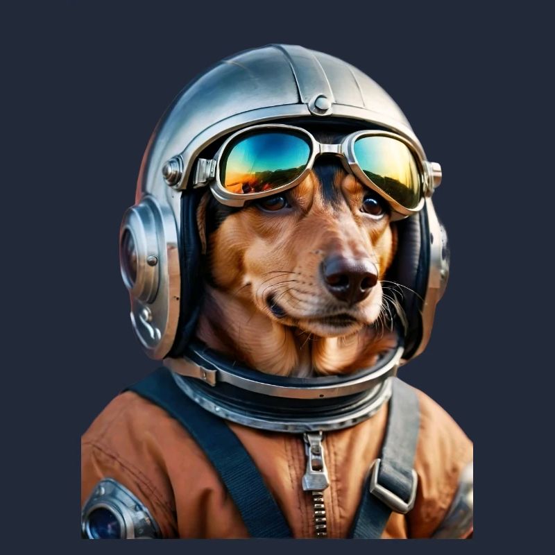Teckel de l’espace | Chien dans l’espace