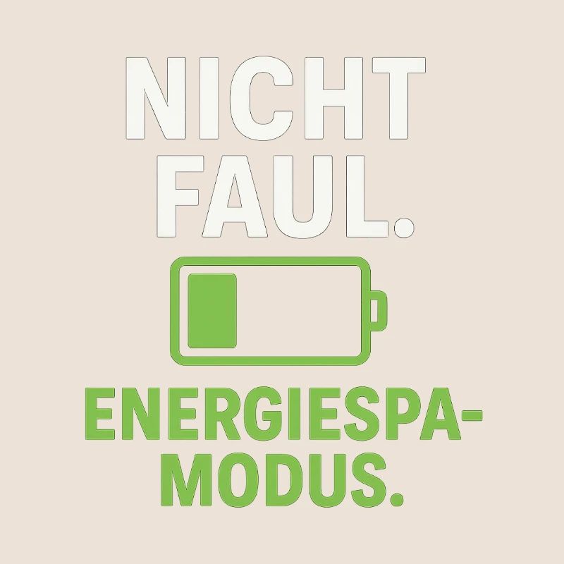 Not lazy, power saving mode