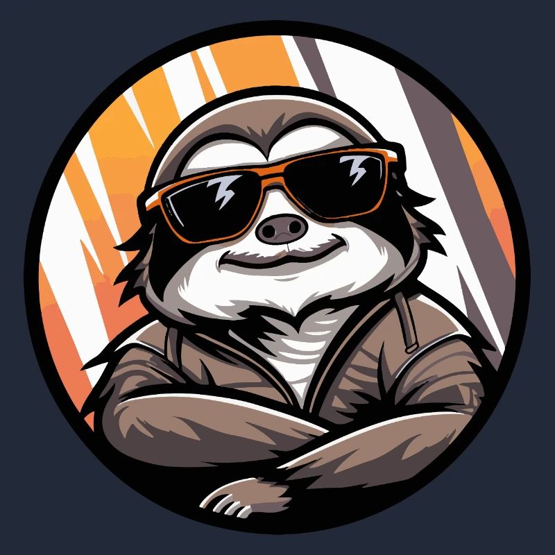 Sloth Cool Comic