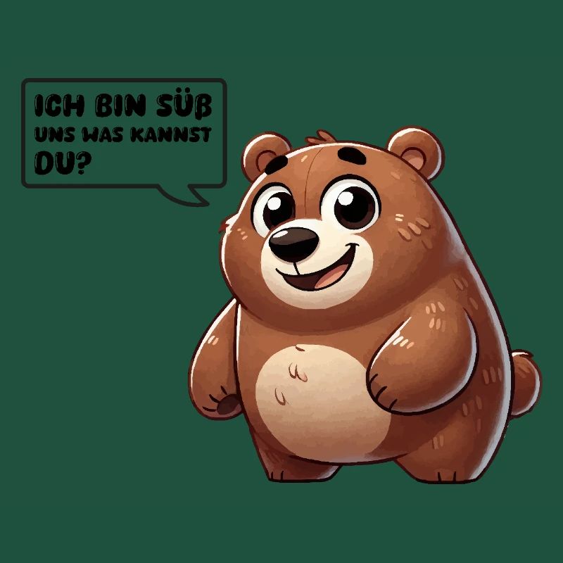 Bear Comic Cute