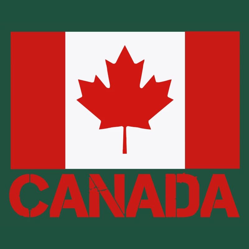 Drapeau de la feuille d’érable du Canada
