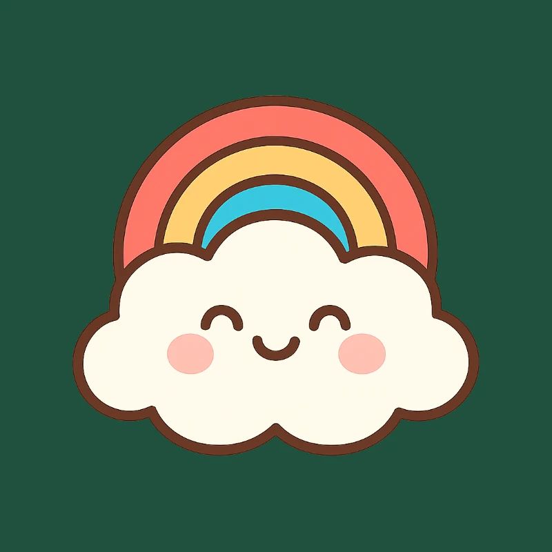 Cloud Smile Regenbogen