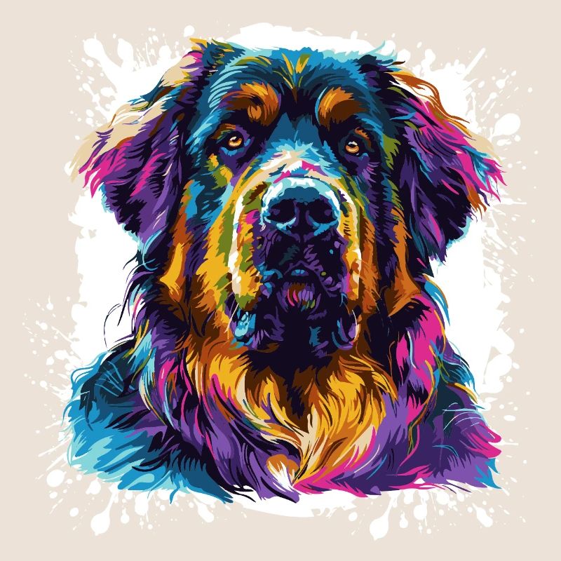 Hund Kunst Tier