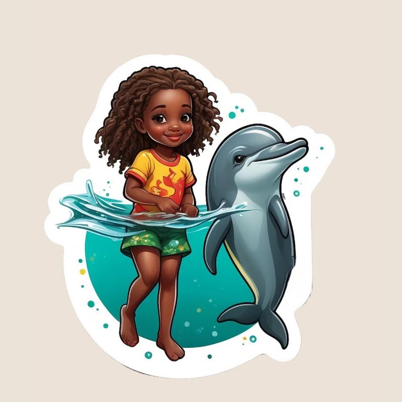 Joyeuse aventure en mer avec un dauphin