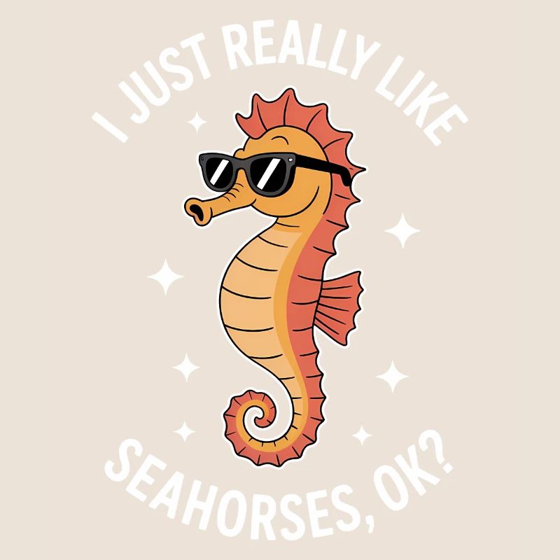 Seepferdchen Spruch Lustiges Seepferdchen Geschenk