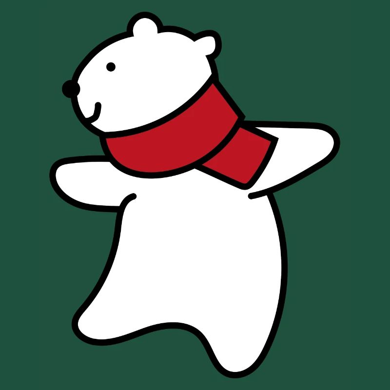 kleiner süsser Eisbär