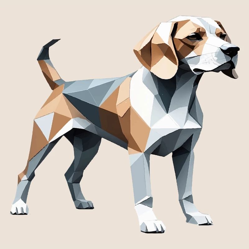 Beagle - Conception de chien de compagnie