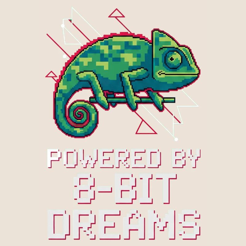 Powered 8-Bit Dreams – Pixel Chameleon
