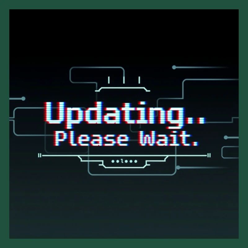 Glitch Update Loading Screen