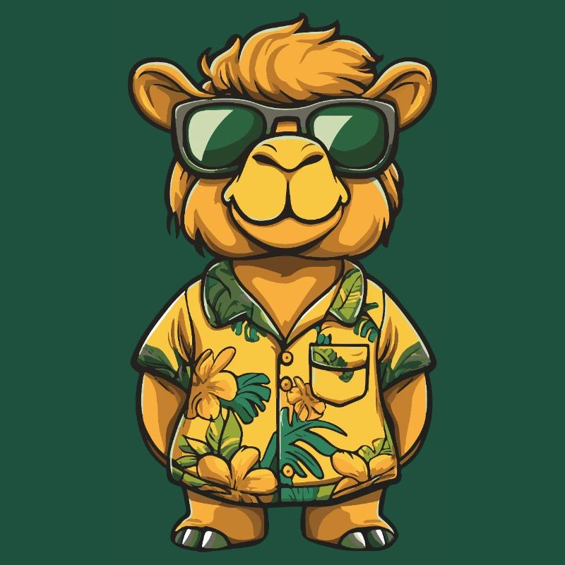 Camel Comic Cool Summer