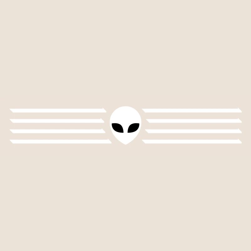 Strokes Alien Design Emblem