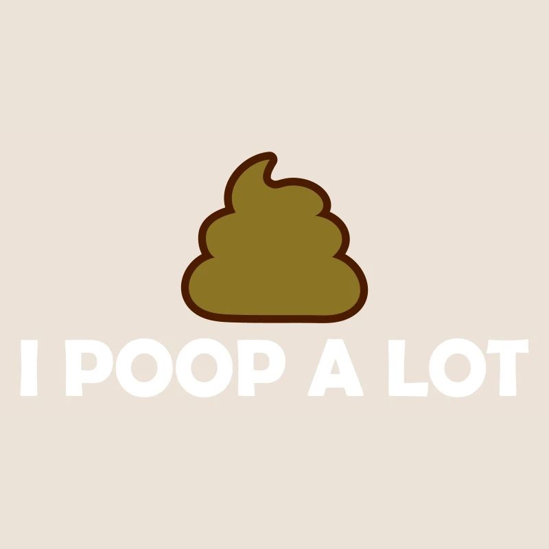 Je fais beaucoup caca
