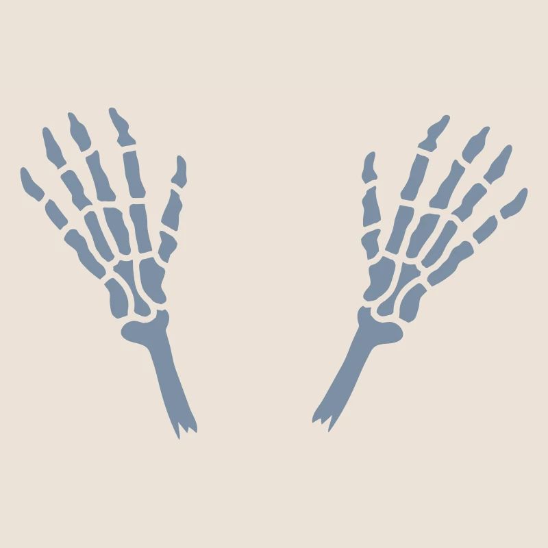 Severed Skeleton Hands Bones