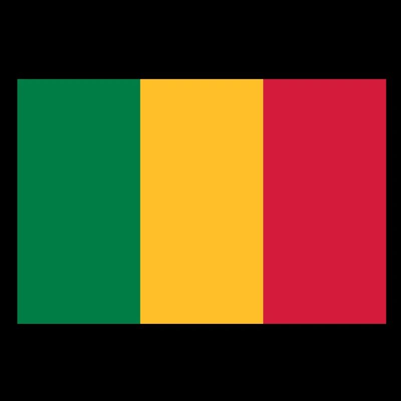 drapeau mali - mali flag