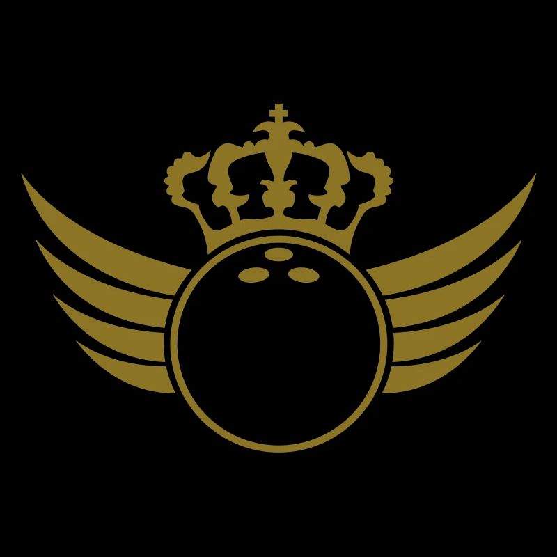 Bowling Ball Wings Blazon