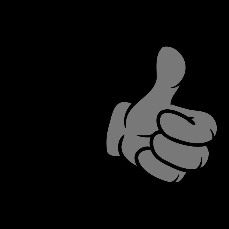 OK Comic Hand Daumen