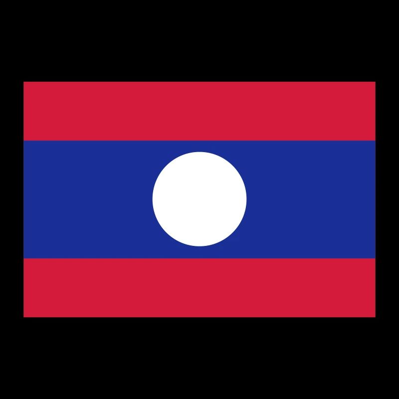 Laos - drapeau
