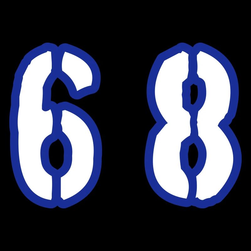 68 Symbole numérique