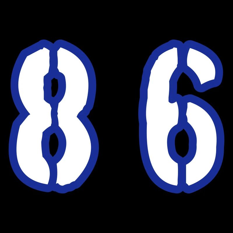 86 Symbole numérique