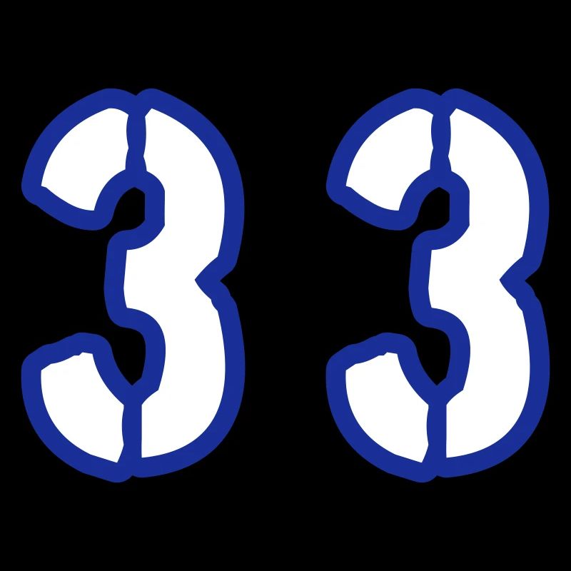 33 Symbole numérique